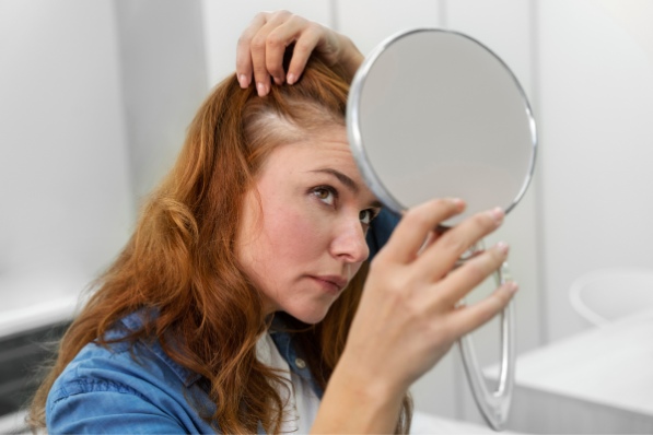 Reconhecer os sinais iniciais da queda de cabelo é fundamental para agir a tempo e evitar agravamentos